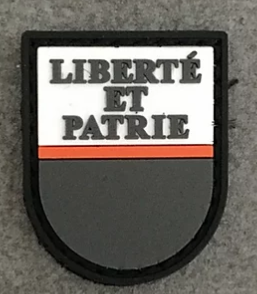 Badge VD "The Thin Orange Line Switzerland"