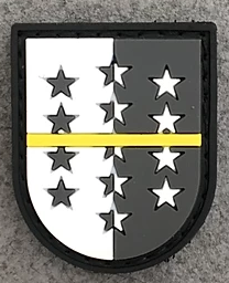 Badge VS "The Thin Blue Line Switzerland"